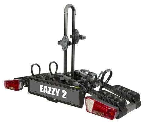 Porte-Vélos sur Boule D'Attelage Buzz Rack Eazzy 2 - 13 broches - 2 vélos Noir