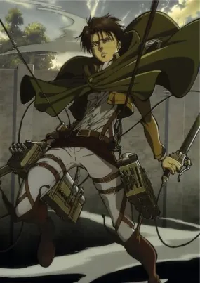 Poster Attaque des Titans  Levi Ackerman