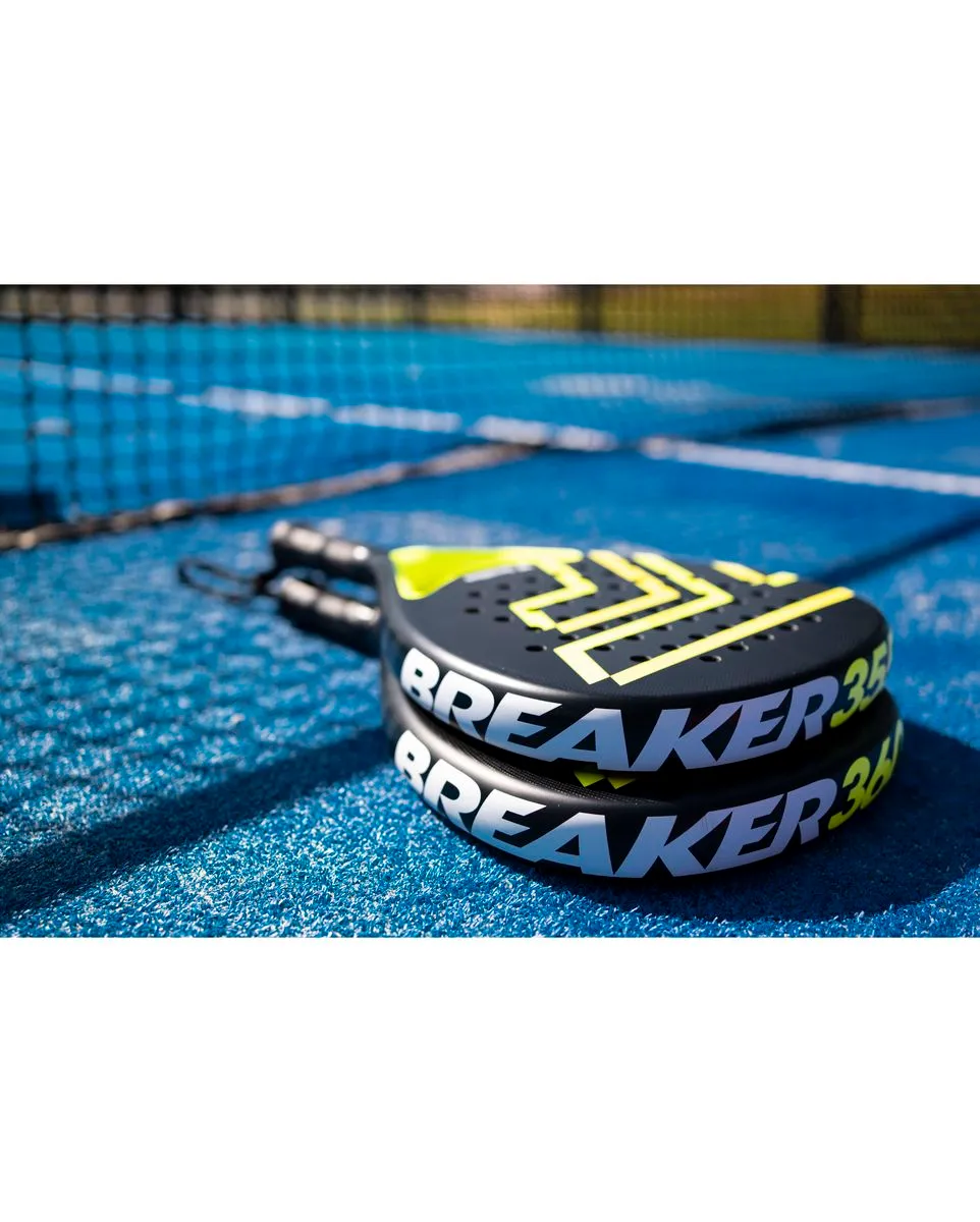 Raquette de padel Unisexe WALL BREAKER 355 Noir