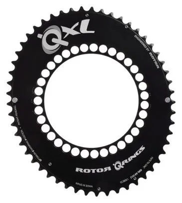 ROTOR Plateau Route QXL Exterieur 50 dents BCD 110mm Noir