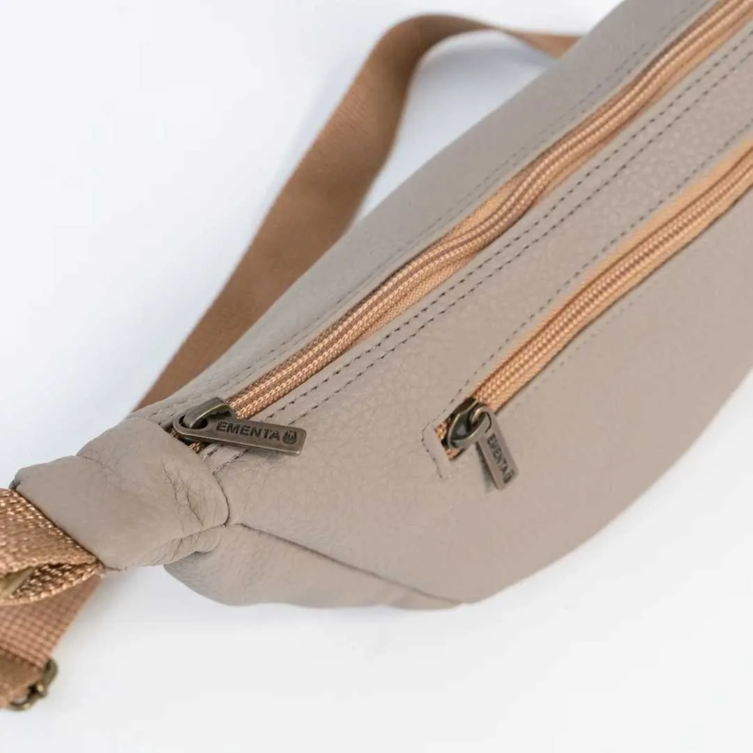 Sac / Sacoche : EMENTA SB FIUZA BABY NAPA Taupe - Bamboo Skateshop