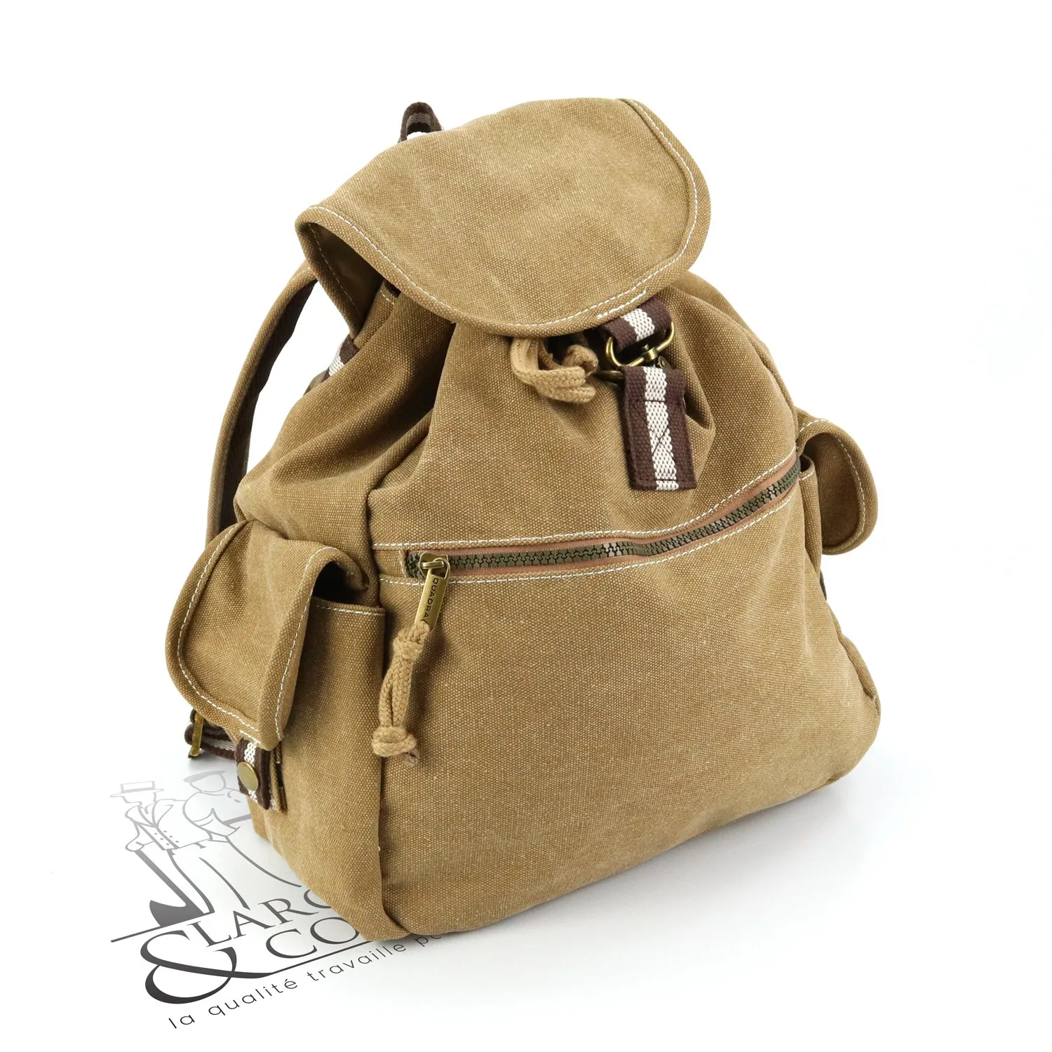 Sac baluchon en toile - Largeot & Coltin