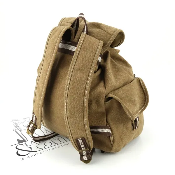 Sac baluchon en toile - Largeot & Coltin