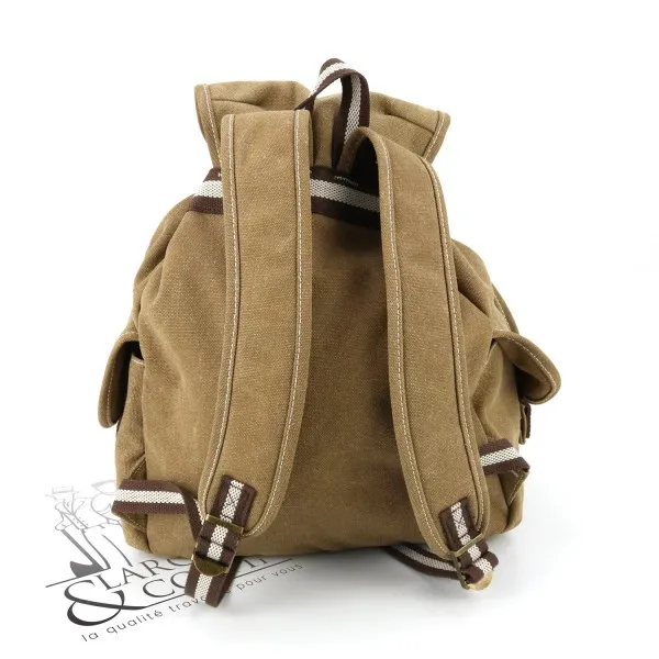 Sac baluchon en toile - Largeot & Coltin