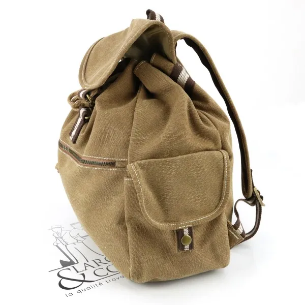 Sac baluchon en toile - Largeot & Coltin