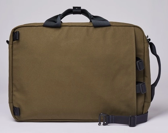 Sac d'Ordinateur Portable Sandqvist Bruno Olive With Coating