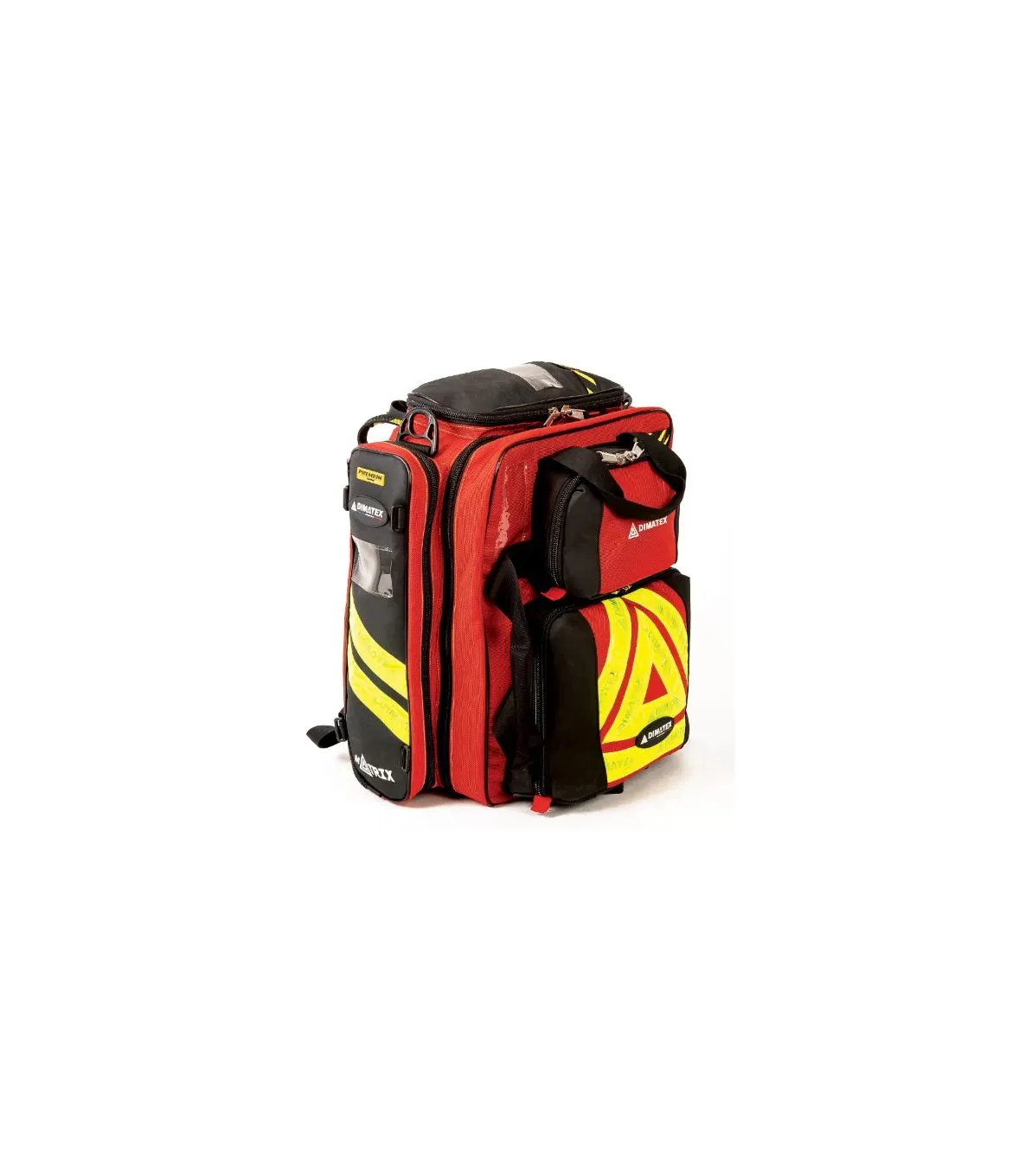 Sac de secours MATRIX rouge imperméable - Dimatex