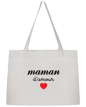 Sac Shopping Maman D'amour par Freeyourshirt.com