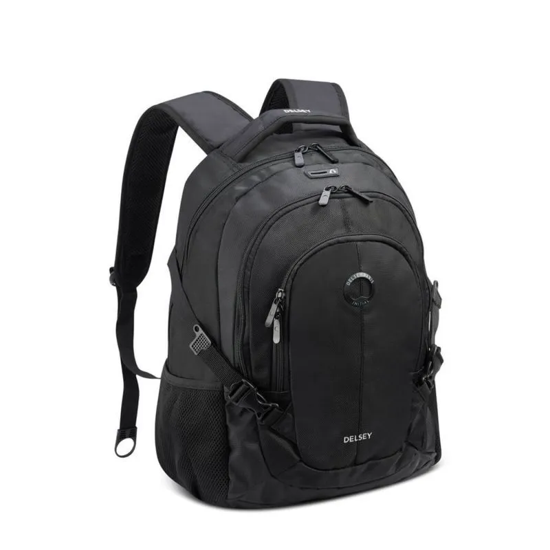 Sac à dos Delsey Element Navigator 15,6 pouces 47.5 cm Noir