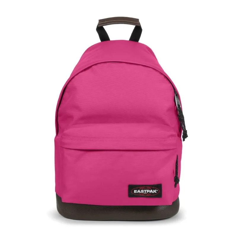 Sac à dos Eastpak Wyoming 24 Litres Escape pink fond cuir - Rose