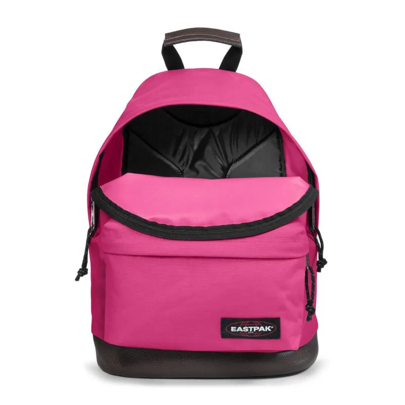 Sac à dos Eastpak Wyoming 24 Litres Escape pink fond cuir - Rose