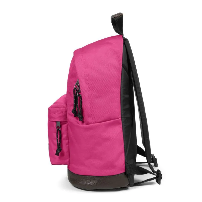 Sac à dos Eastpak Wyoming 24 Litres Escape pink fond cuir - Rose