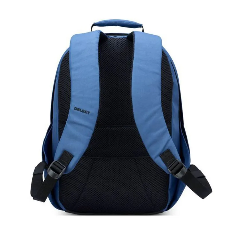 Sac à dos ordinateur Delsey Securban 15,6 pouces 48.5 cm Bleu foncé