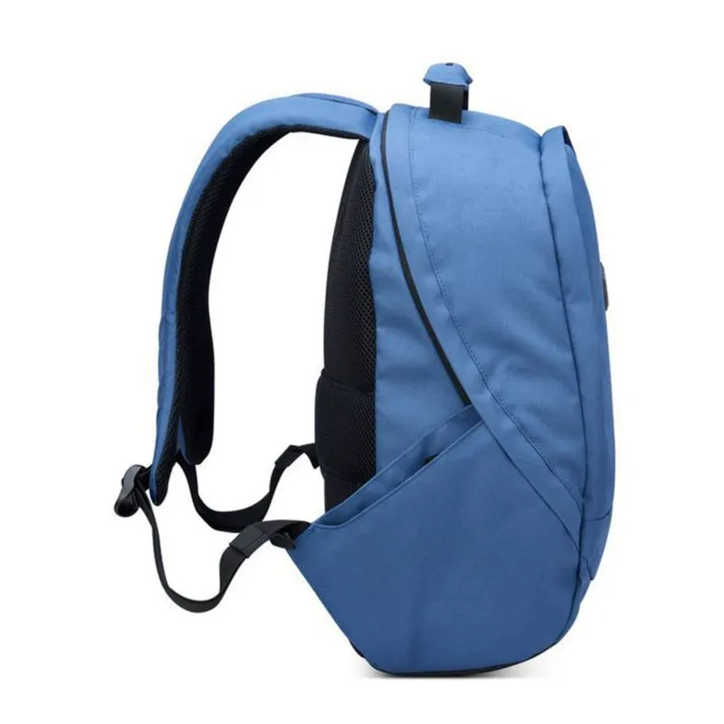 Sac à dos ordinateur Delsey Securban 15,6 pouces 48.5 cm Bleu foncé