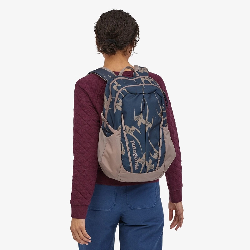 Sac à Dos Patagonia Femme Refugio Pack 26L Tropi Birds Tidepool Blue