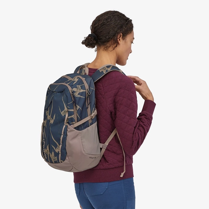 Sac à Dos Patagonia Femme Refugio Pack 26L Tropi Birds Tidepool Blue