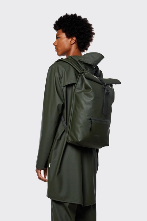 Sac à Dos Rains Rolltop Green Rucksack 13L