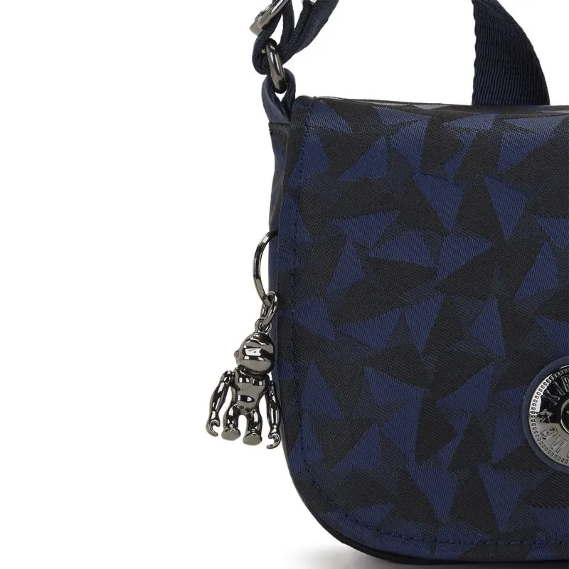 Sac à main Kipling Loreen Mini 18 cm Endless Navy Jacquard - Bleu