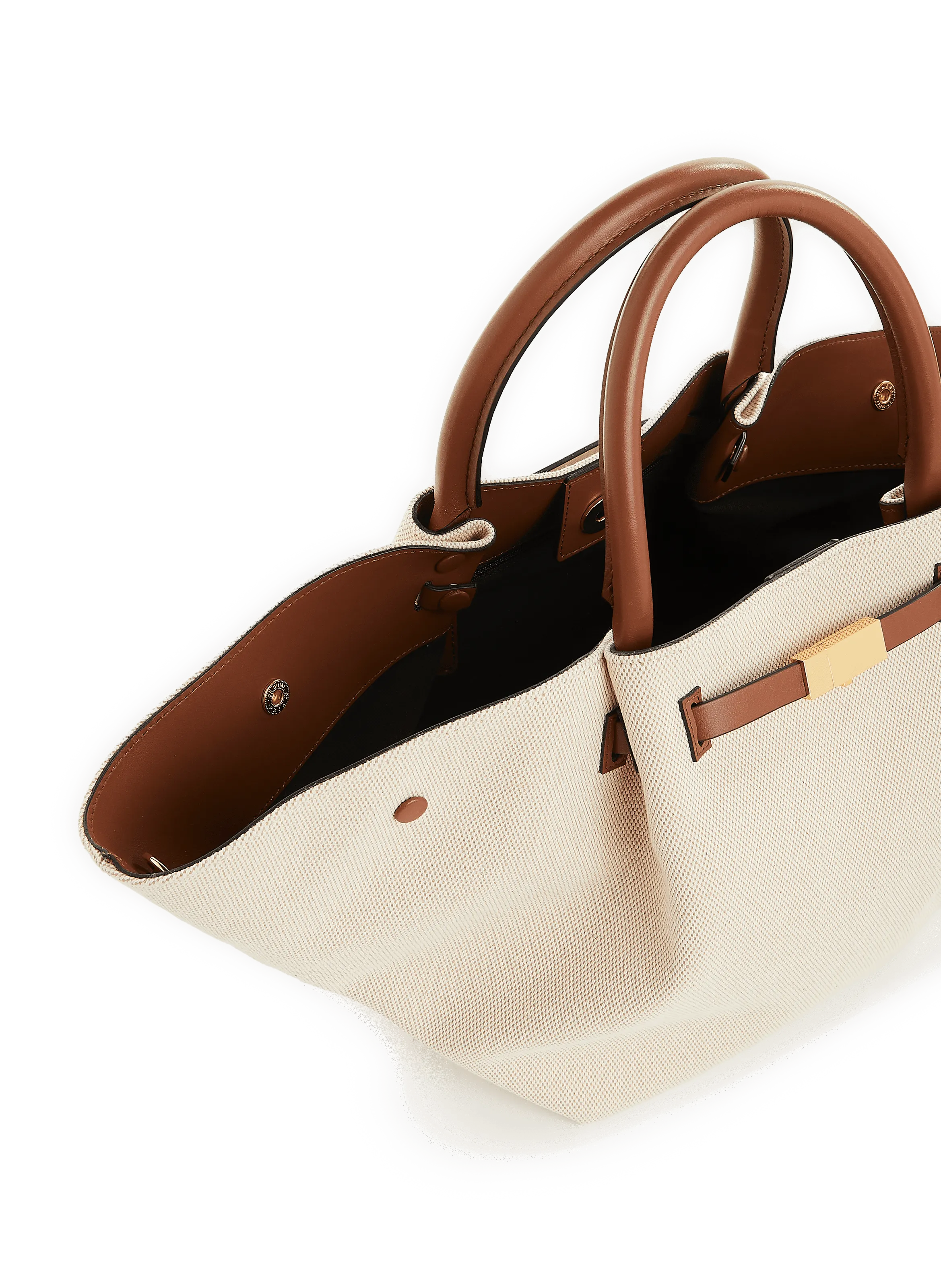 SAC à MAIN à RAYURES EN CUIR - DEMELLIER LONDON pour FEMME | Printemps