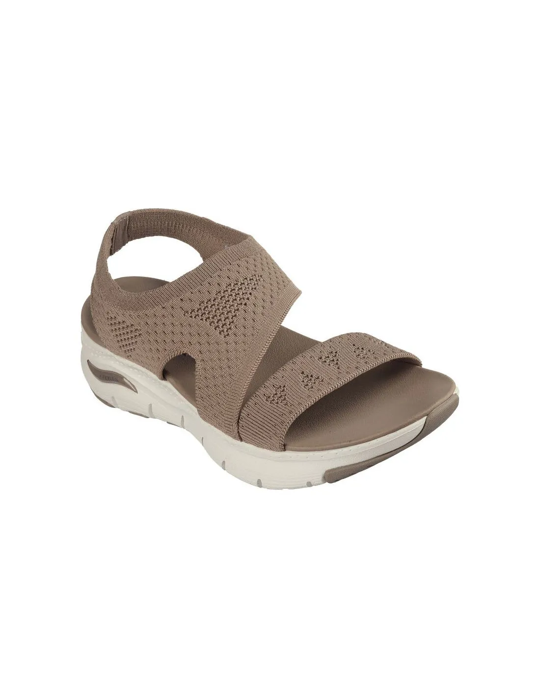 Sandales Skechers Arch Fit Femme Moka Knit