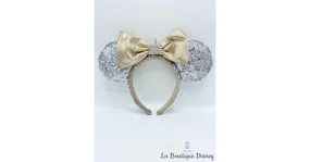 Serre tête Oreilles Minnie Mouse Cinderella Castle sequins Walt Disney World Disney Parks Ears gris château