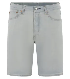 Short 5 poches Levi's® 501® en coton stretch indigo délavé à coupe courte