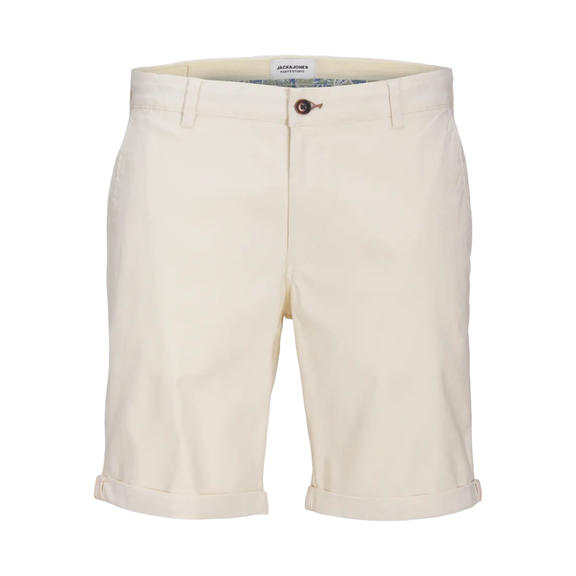 Short chino homme blanc en coton | 3 Suisses