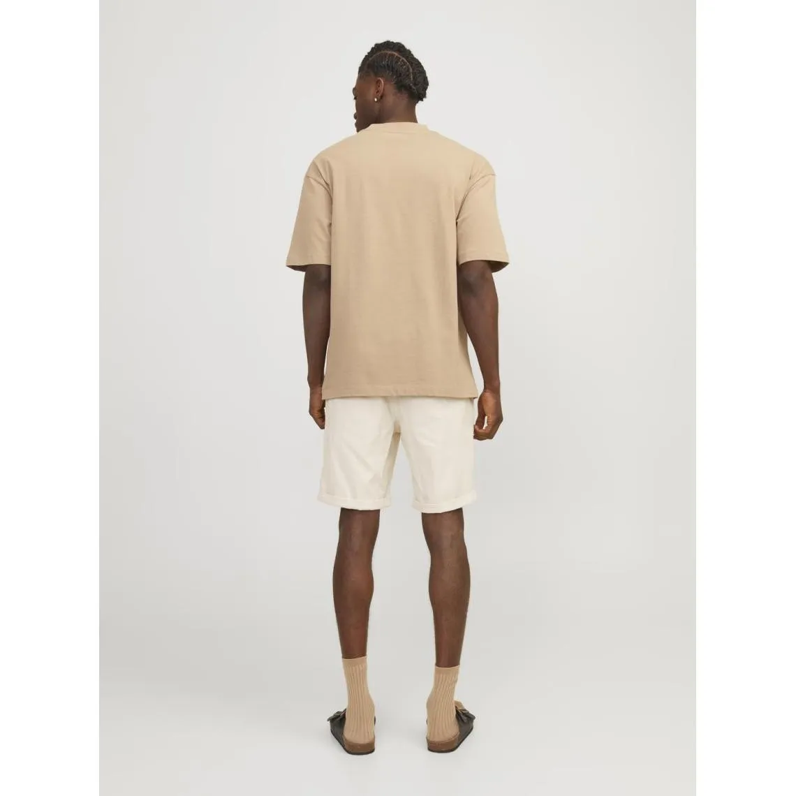 Short chino homme blanc en coton | 3 Suisses