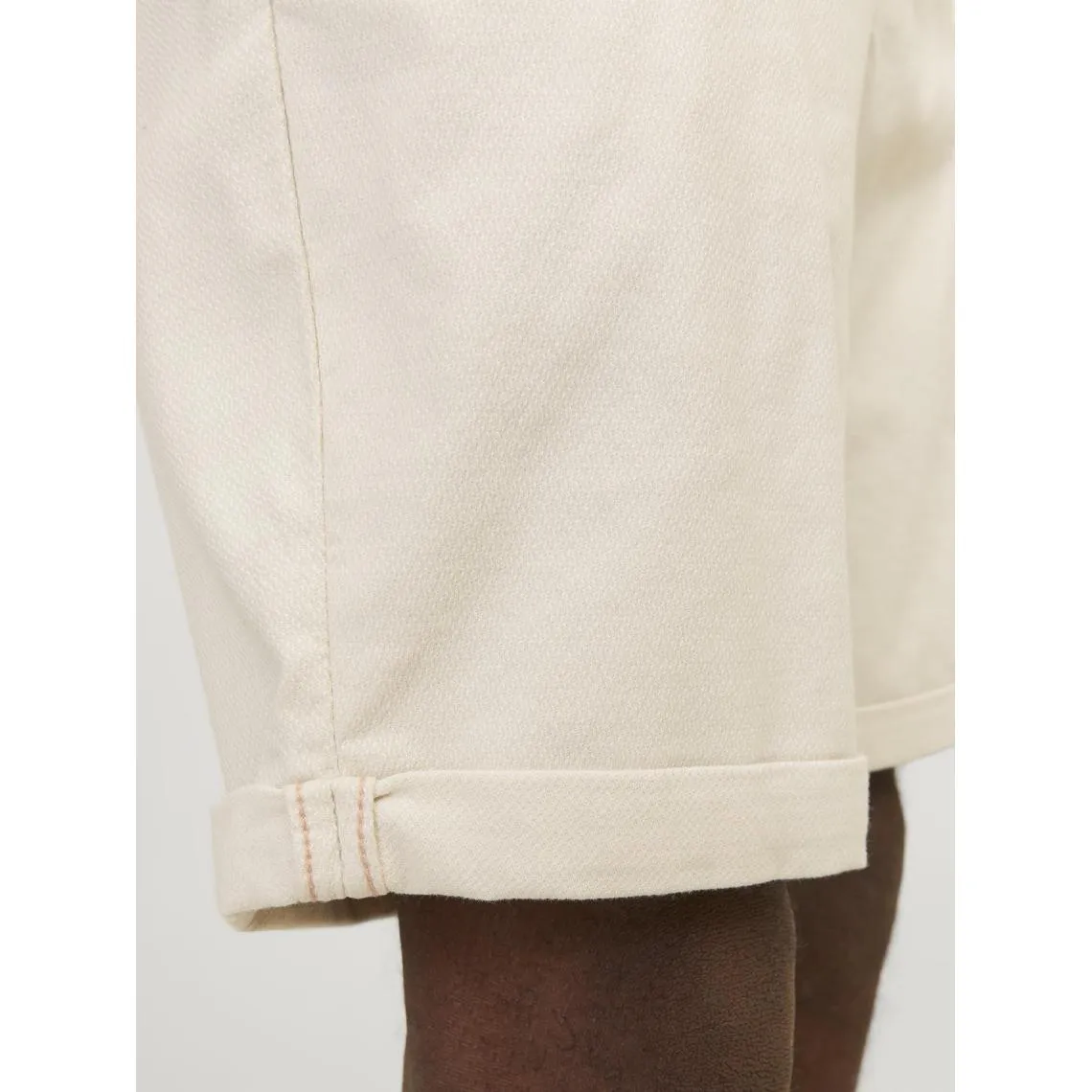 Short chino homme blanc en coton | 3 Suisses