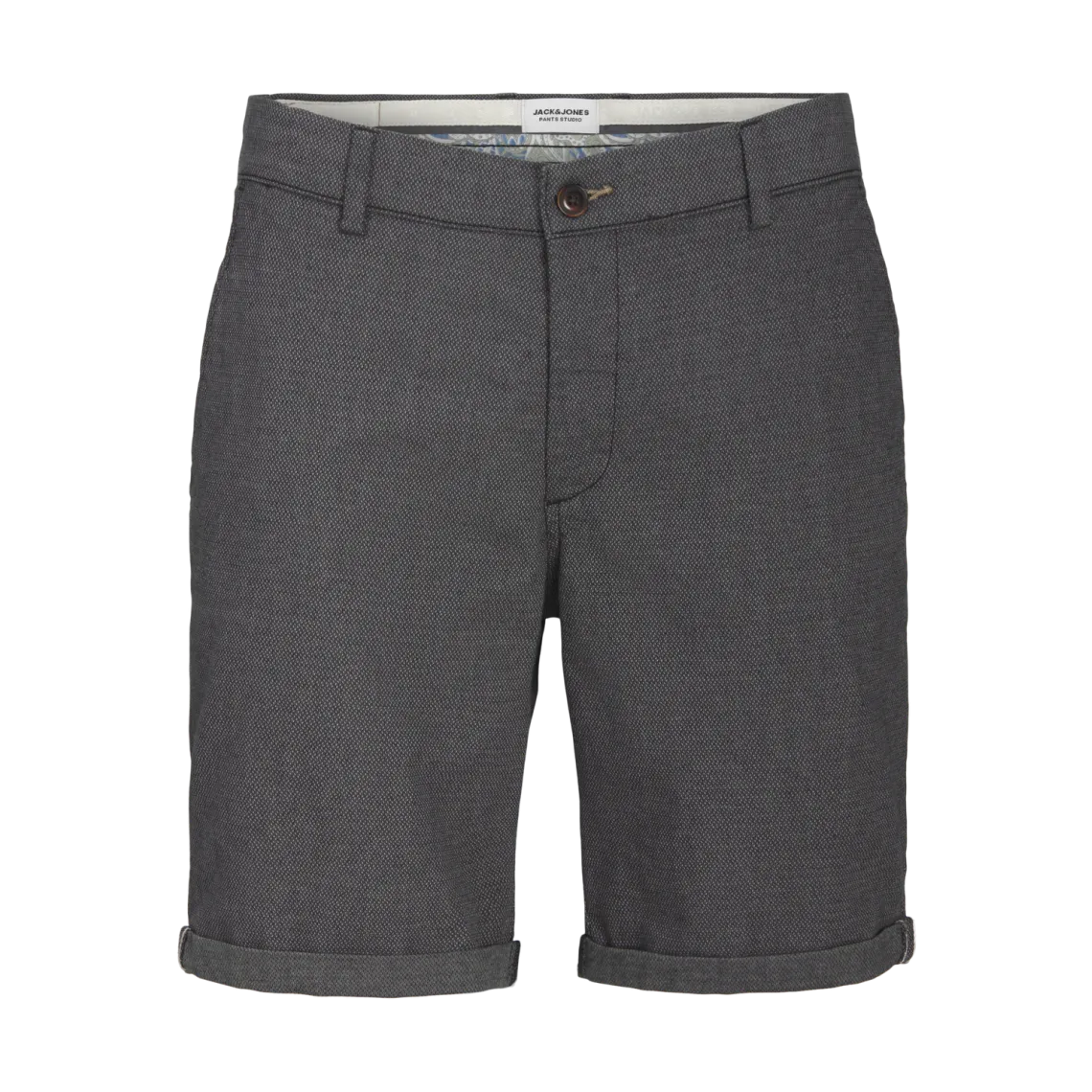 Short chino homme gris en coton | 3 Suisses