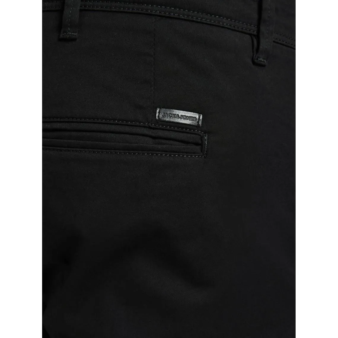 Short chino homme noir en coton | 3 Suisses