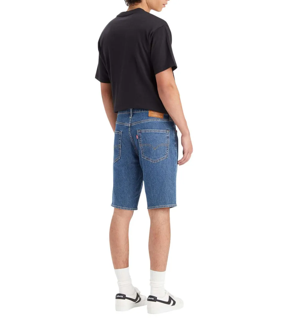 Short Levi's® 405 en coton mélangé bleu délavé