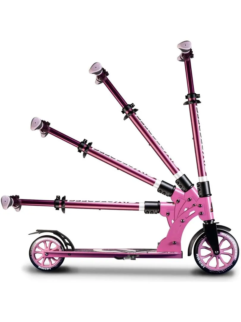 Six Degrees Trottinette junior - 180/145 mm - hauteur réglable - Rose