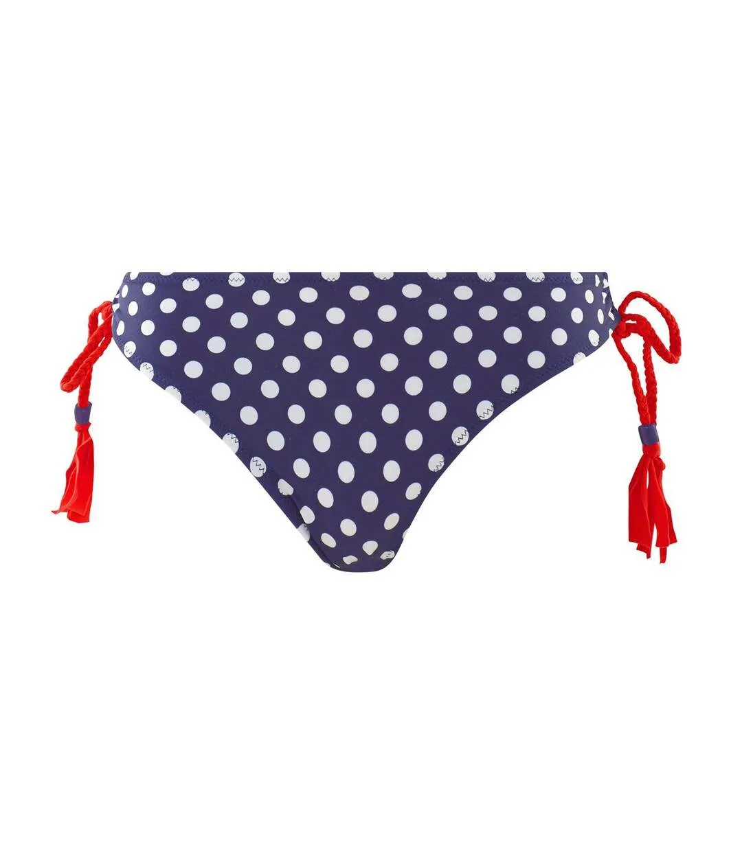 Slip de bain marine/rouge Plaisance