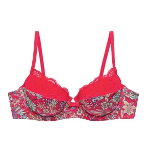 Soutien-gorge ampliforme multico rouge Aria