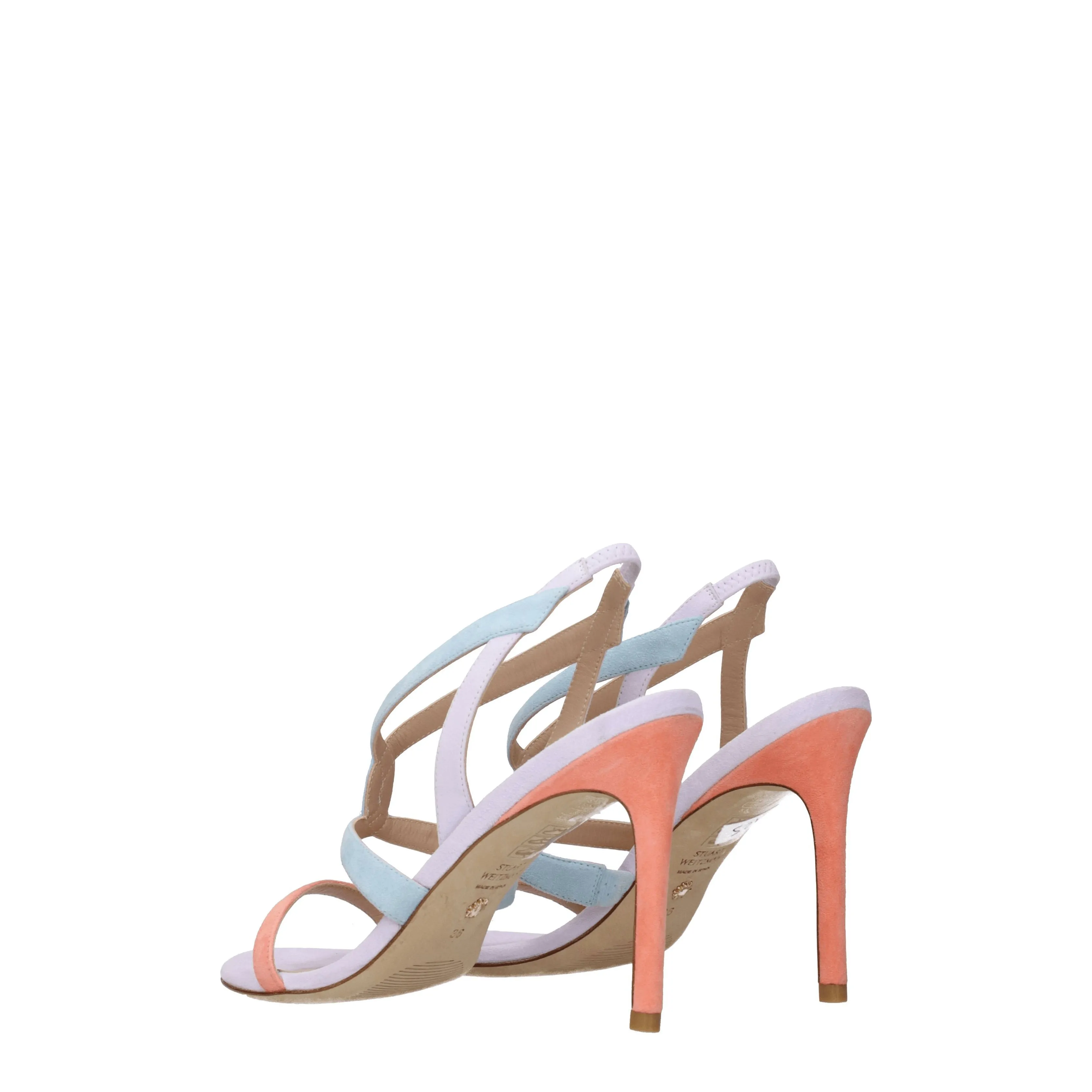 Stuart Weitzman Sandals femmess Daim multicolore