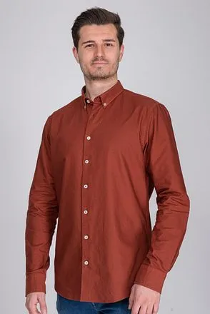 Suitable Chemise Oxford CA Rouge BD12-03 commander en ligne 