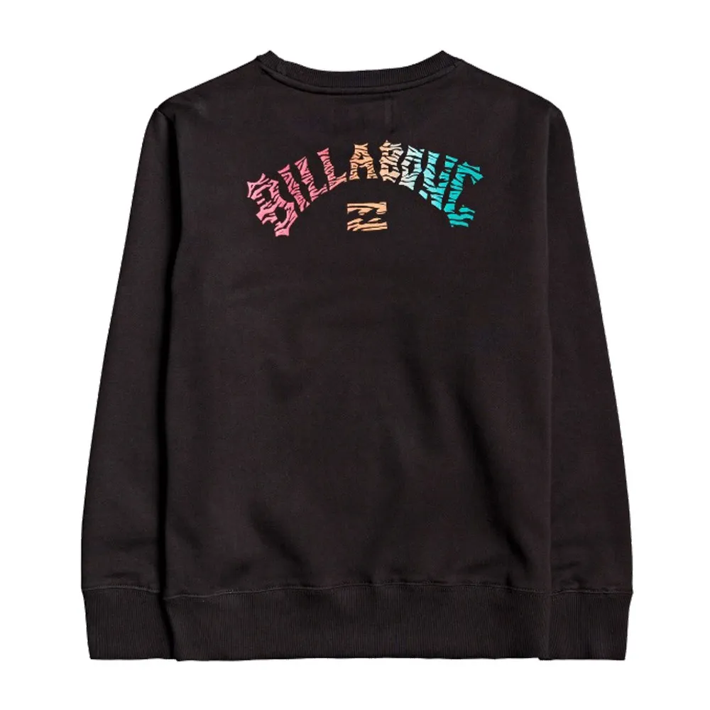 Sweat BILLABONG Okapi Crew Noir Garçon