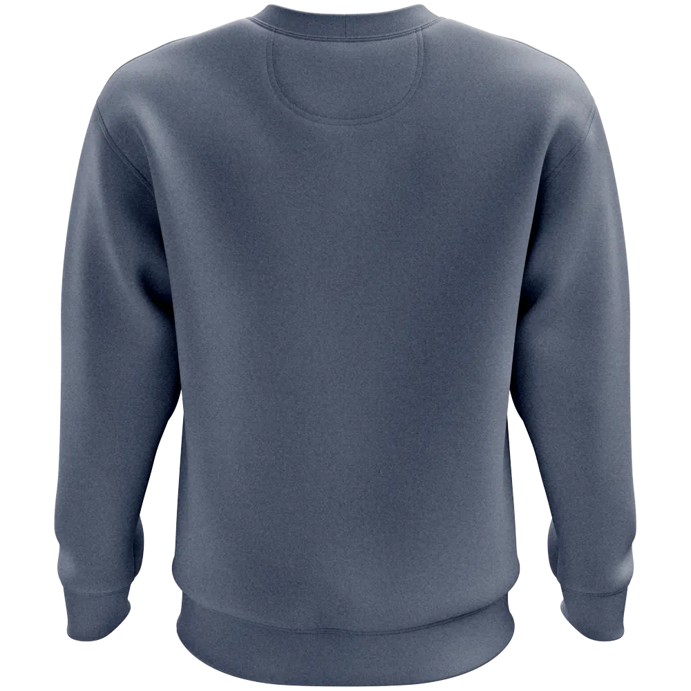 Sweat DELUXE ROUND Marine Chiné