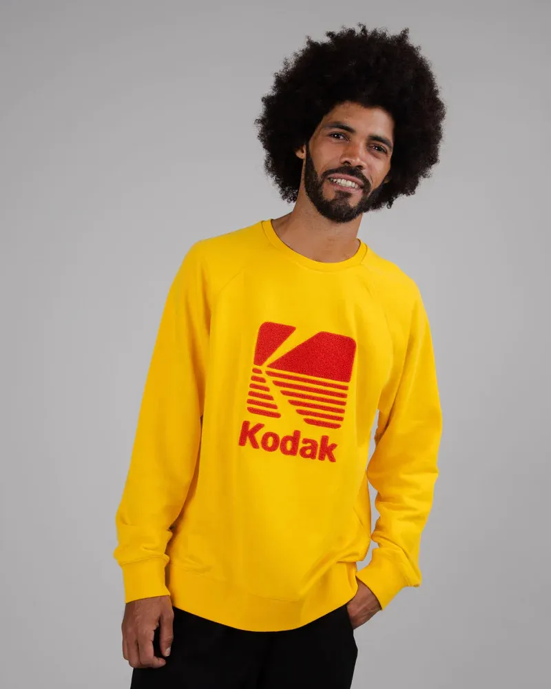 Sweat Jaune kodak - Coton biologique - Monsieur Basil