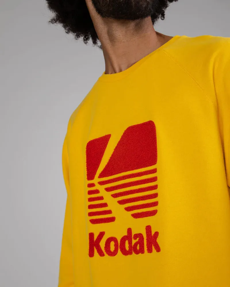 Sweat Jaune kodak - Coton biologique - Monsieur Basil