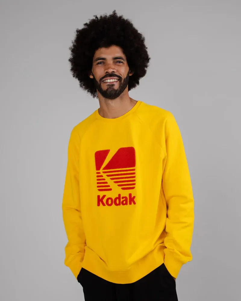 Sweat Jaune kodak - Coton biologique - Monsieur Basil