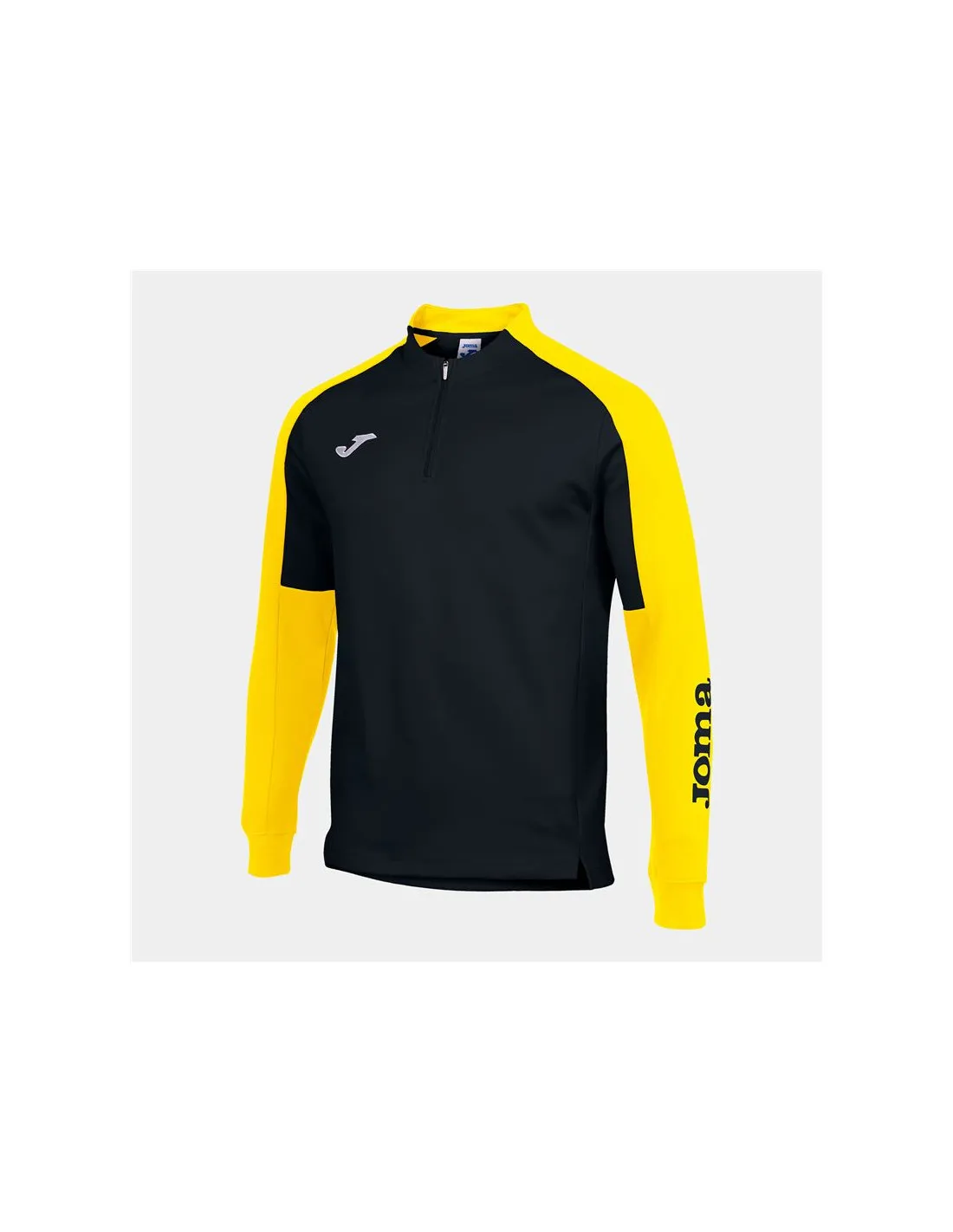 Sweat Joma Homme Championnat Eco Noir - Jaune