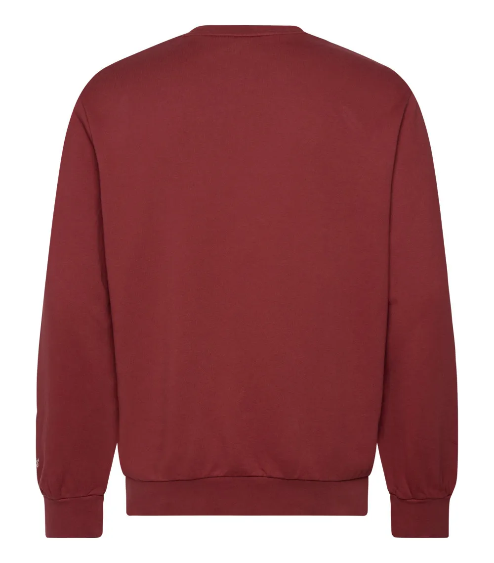 Sweat Levi's® coton et col rond bordeaux