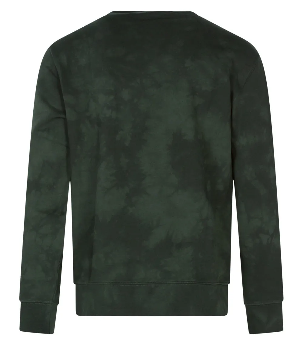 Sweat Levi's® coton et col rond sapin délavé