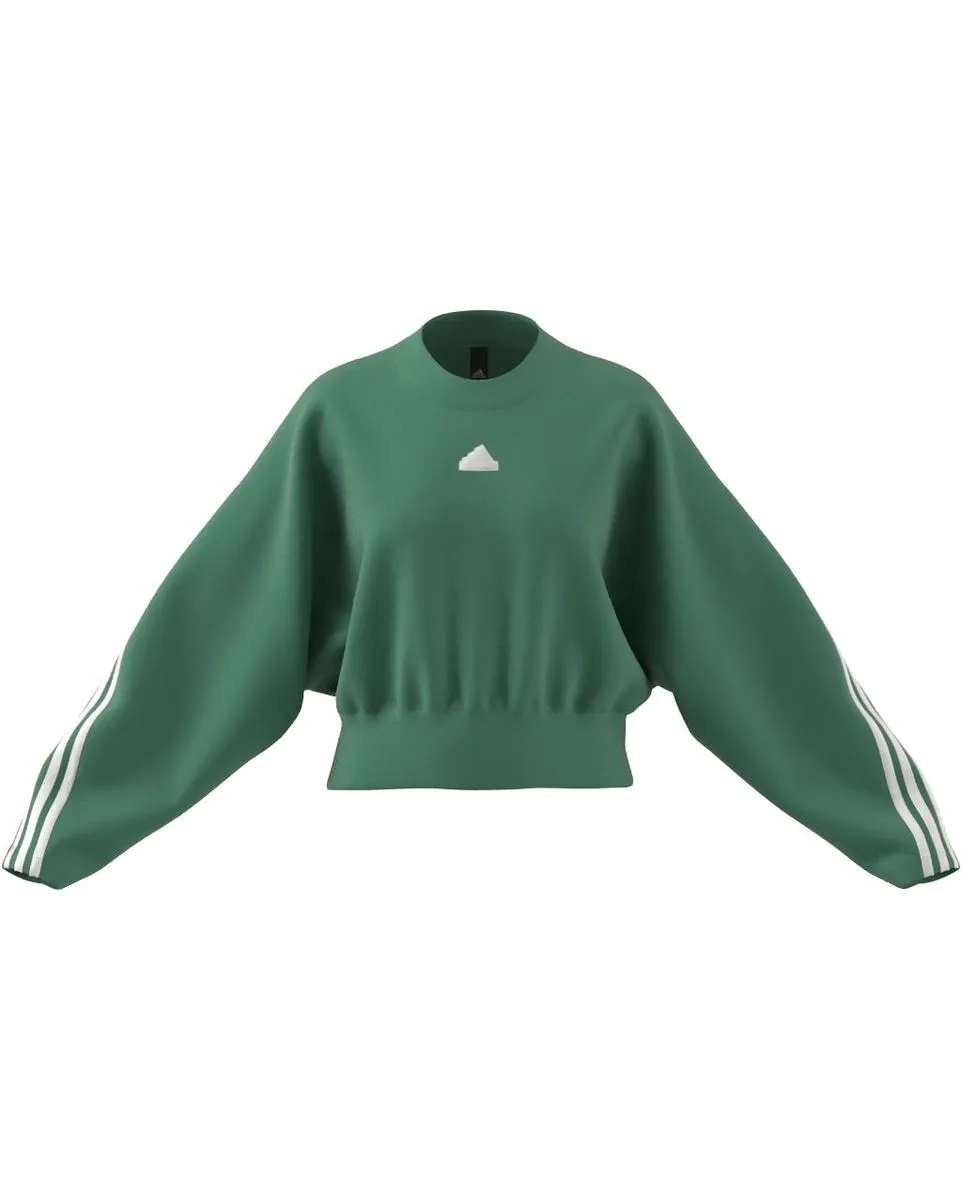 Sweat manches longues Femme W FI 3S CREW Vert