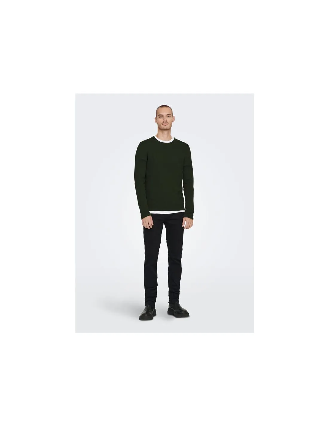 Sweat Only & Sons Reg 12 Struc Rosin Homme