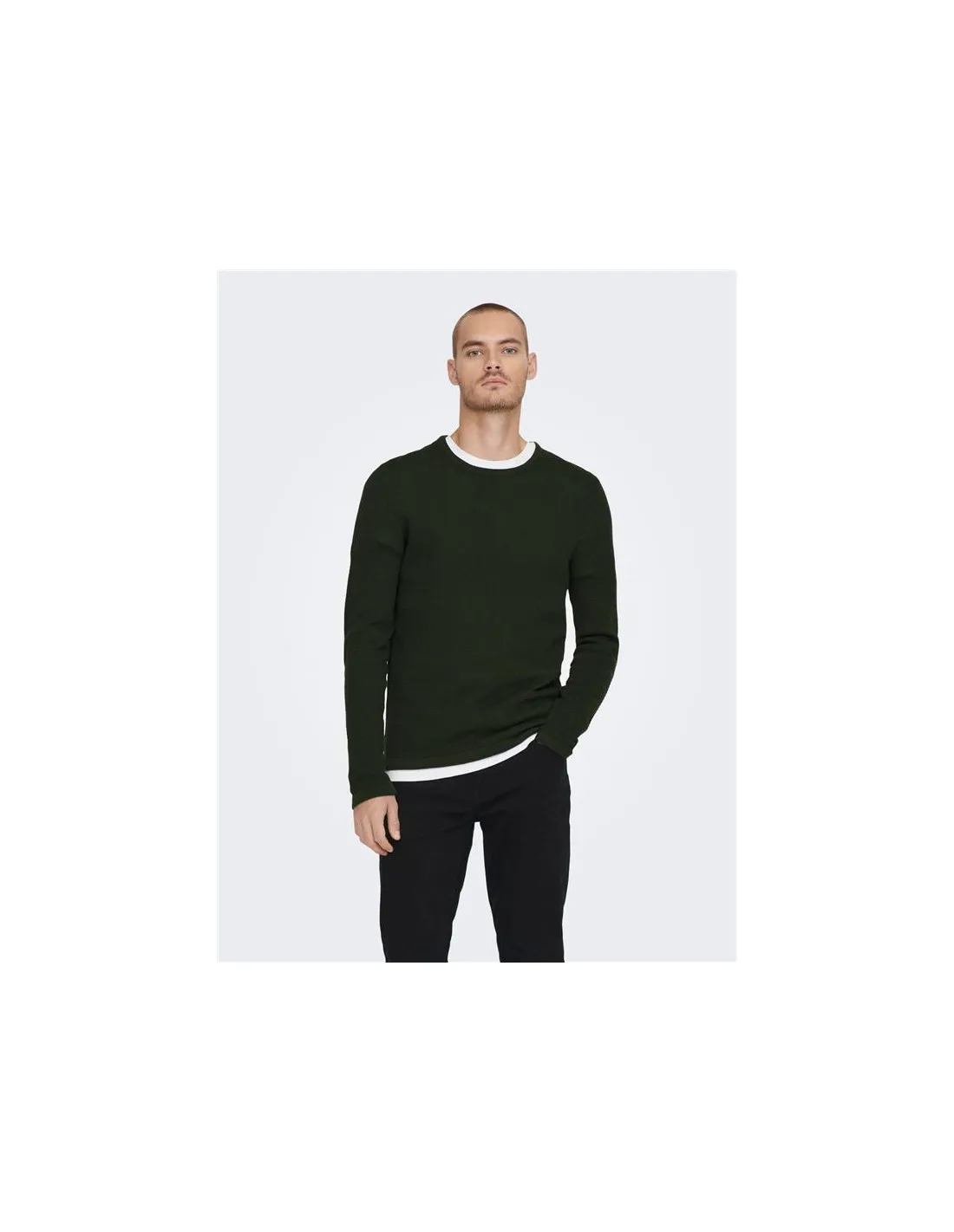 Sweat Only & Sons Reg 12 Struc Rosin Homme