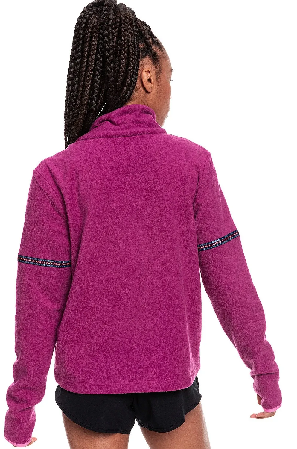 sweat-shirt Roxy Easy Like An Hike Zip - MQB0/Boysenberry - women´s