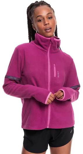 sweat-shirt Roxy Easy Like An Hike Zip - MQB0/Boysenberry - women´s